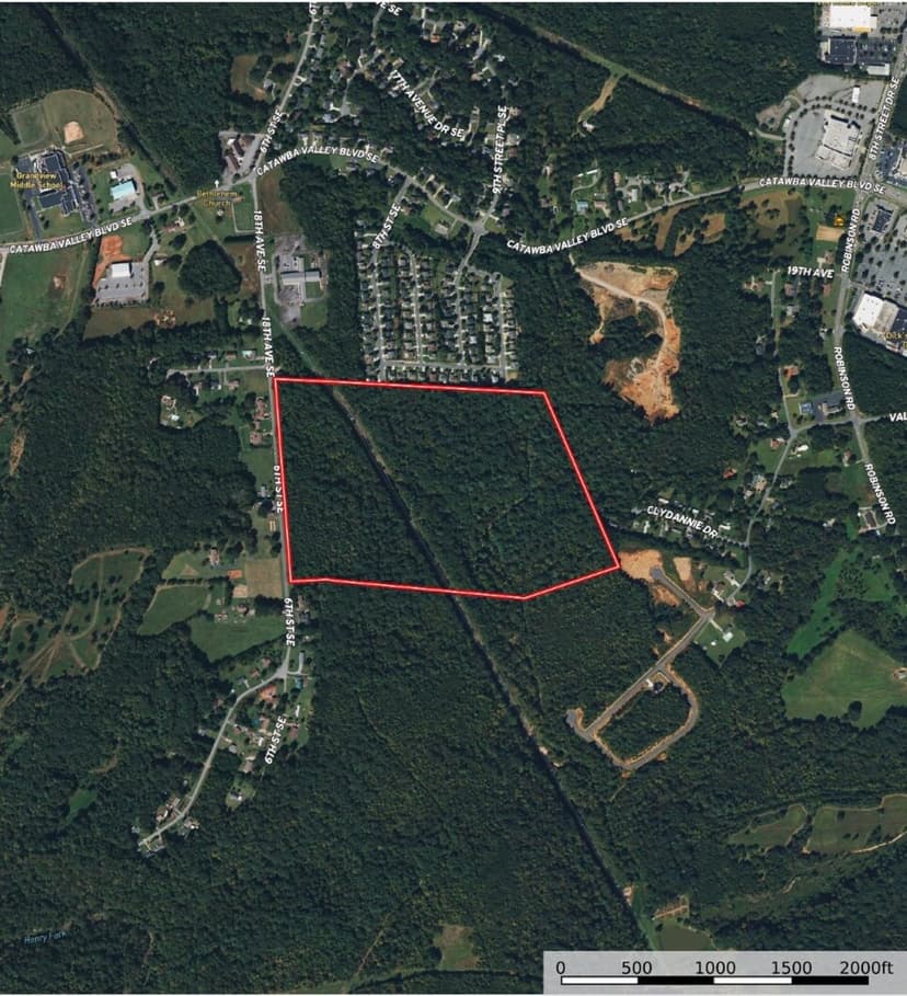 +/- 58Ac - 6th Street SE Hickory NC - Catawba Co